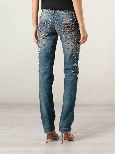 dolce gabbana jeans fiyatları|dolce and gabbana embellished jeans.